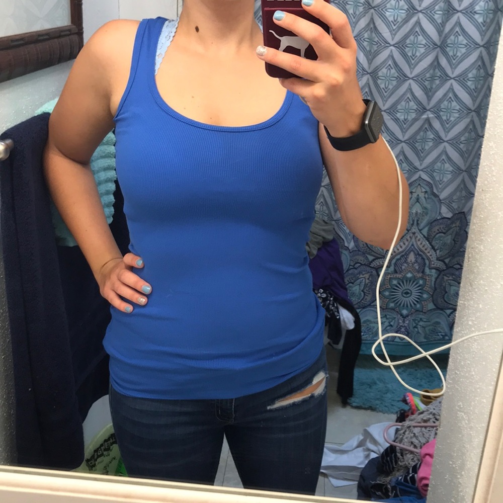 ‼️read description ‼️ royal blue tank top